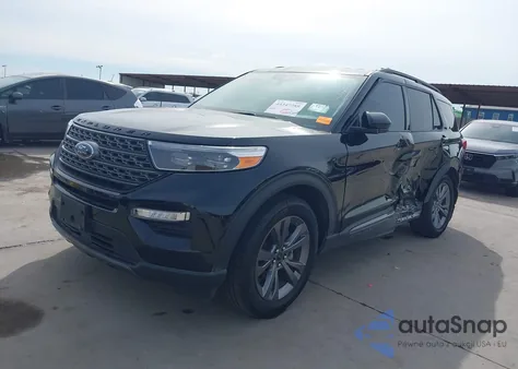 2022 Ford Explorer Xlt z USA, uszkodzony, nr VIN 1FMSK7DH6NGC48579